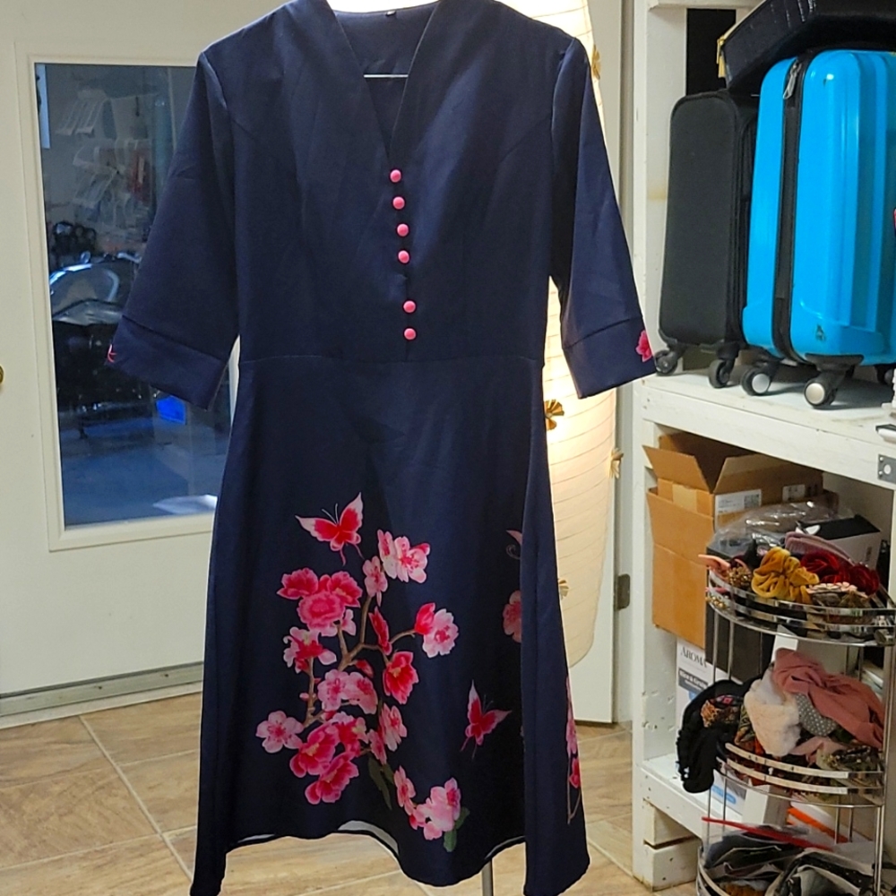 Floral Dress Size M